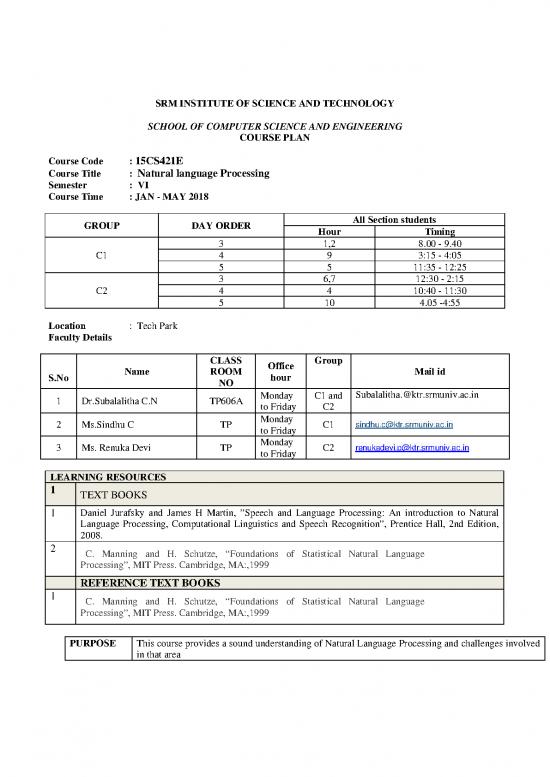 picture1_Processing Pdf 180389 | Tech 15cs421e Natural Language Processing
