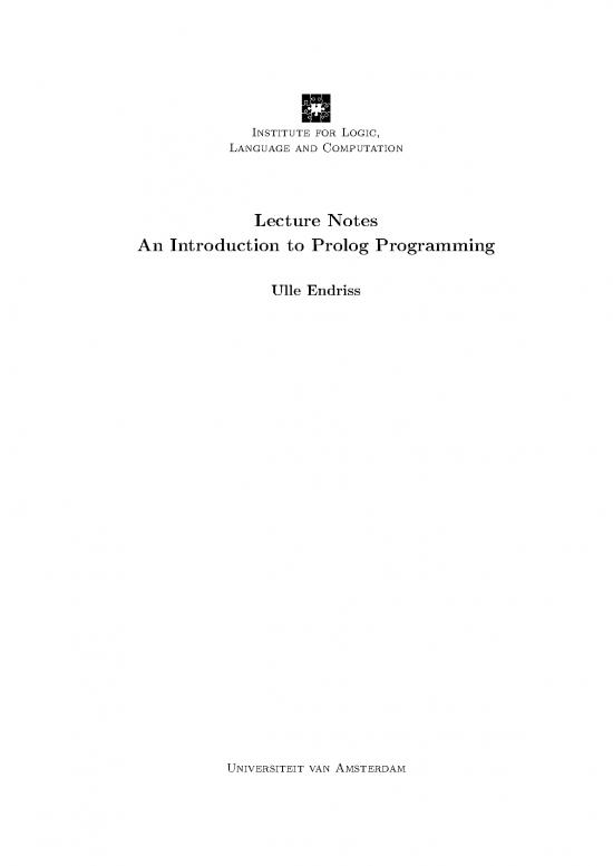 picture Programming Pdf 182604 | Textbook Tif212 Prolog Tutorial 3