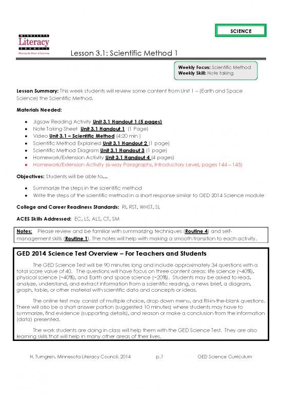 picture1_Scientific Method Pdf 180985 | Unit1 Scientific Method 1a