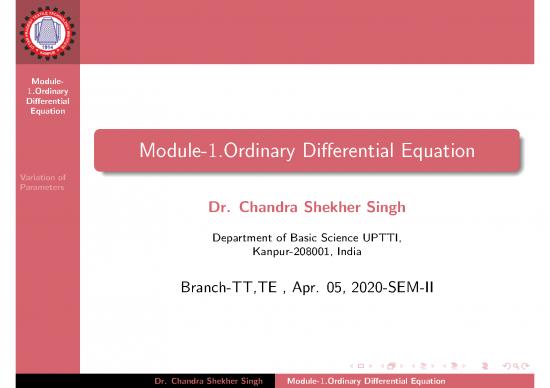 picture_Variation Of Parameters