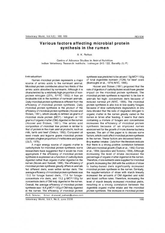 picture_Various Factors Affecting Microbial Protein Synthesis In The