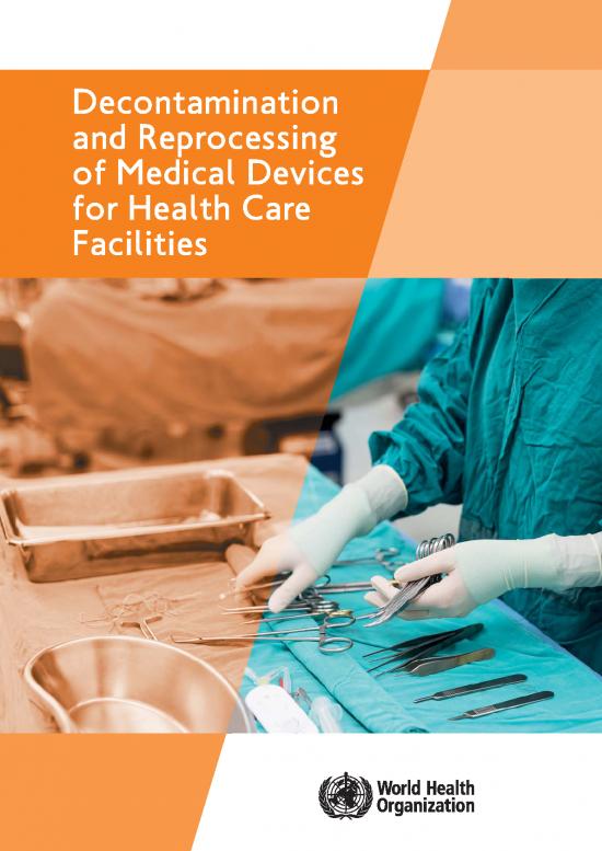 picture_Who Decontamination And Reprocessing Of Medical Devices