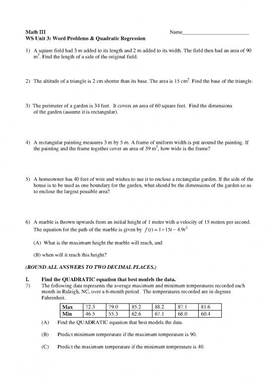 picture1_Measures Pdf 182240 | Ws Word Problems And Quad Regression