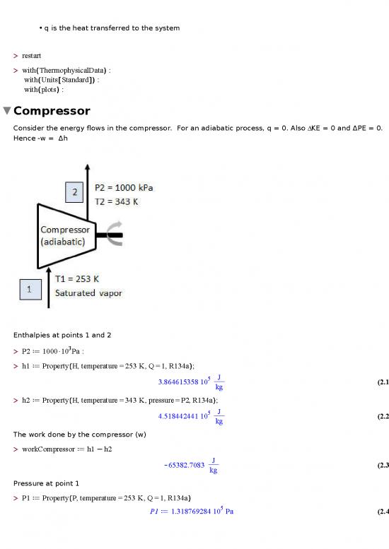 Refrigeration Cycle Pdf 181003 Analysis Of A Vapor Compression