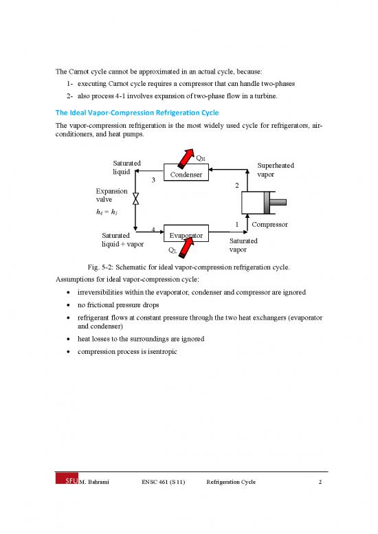 Heat Transfer Pdf 181233 Refrigeration Cycle