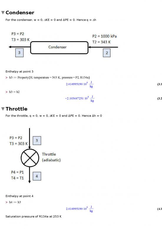 Refrigeration Cycle Pdf 181003 Analysis Of A Vapor Compression Refrigeration Cycle