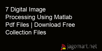 picture 7 Digital Image Processing Using Matlab Pdf Files | Download Free Collection Files