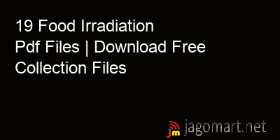 picture 19 Food Irradiation Pdf Files | Download Free Collection Files