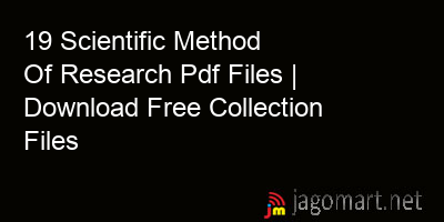 picture 19 Scientific Method Of Research Pdf Files | Download Free Collection Files