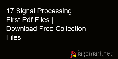 picture 17 Signal Processing First Pdf Files | Download Free Collection Files