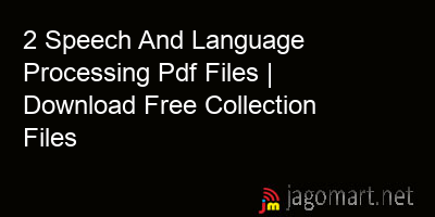 picture 2 Speech And Language Processing Pdf Files | Download Free Collection Files