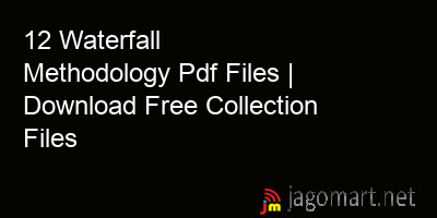 picture 12 Waterfall Methodology Pdf Files | Download Free Collection Files
