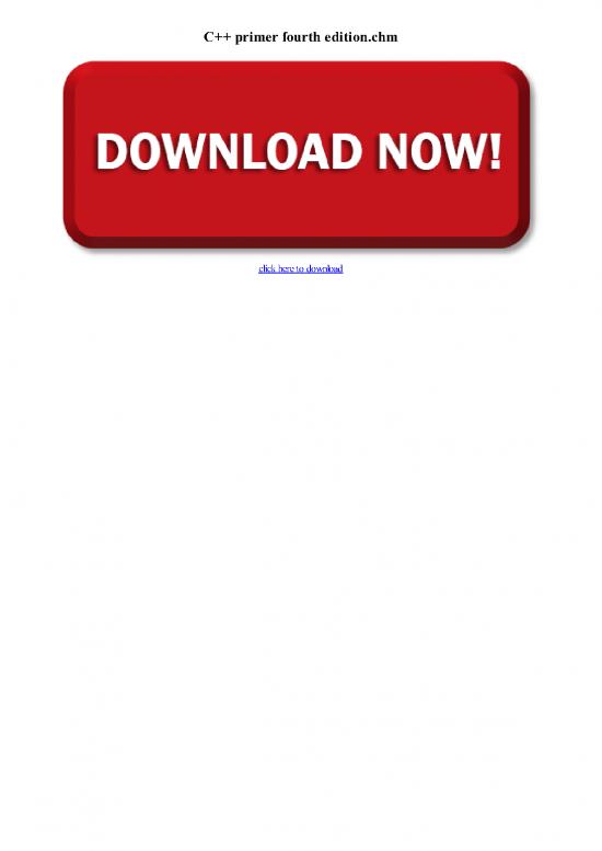 picture1_Programming Pdf 184928 | 7469945 C Primer Fourth Editionchm