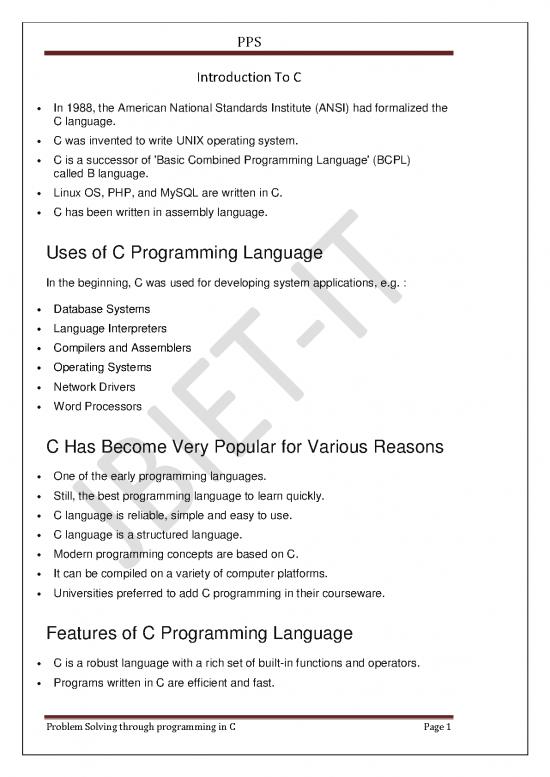 picture Programming Pdf 182906 | C Lecture Notes Topic Wise