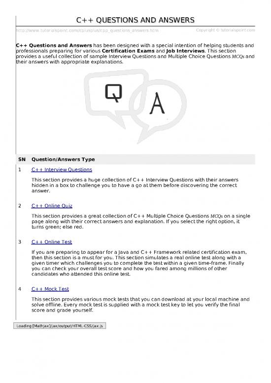 picture Pdf Job Interview 184625 | Cpp Questions Answers