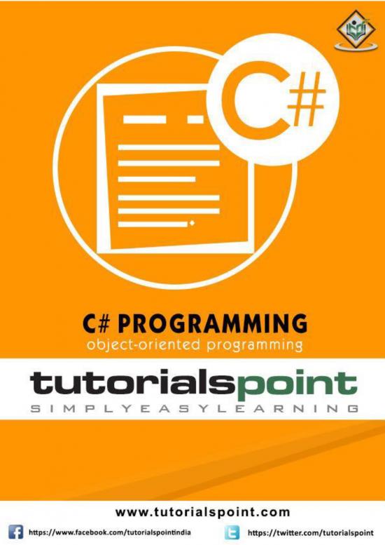 picture Programming Pdf 182998 | Csharp Tutorial