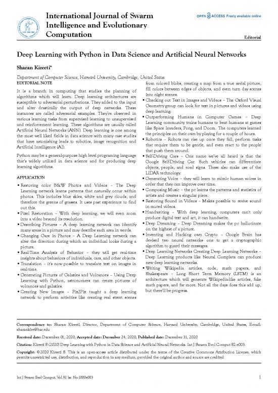 picture Python Pdf 183014 | Deep Learning With Python In Data Science And Artificial Neural Networks