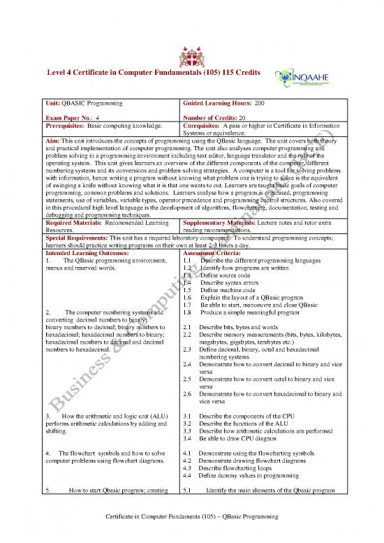 picture Programming Pdf 185100 | Fund Qbasic
