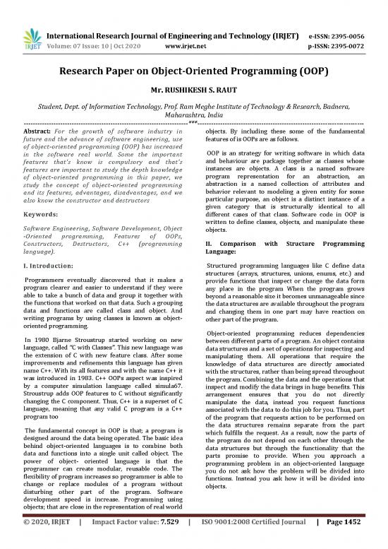 picture Programming Pdf 182897 | Irjet V7i10247
