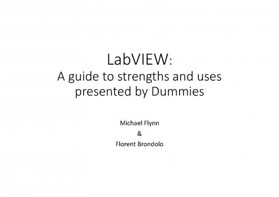 picture Programming Pdf 185190 | Labview For Data Collection And Instrument Control   A Guide To Strengths And Uses