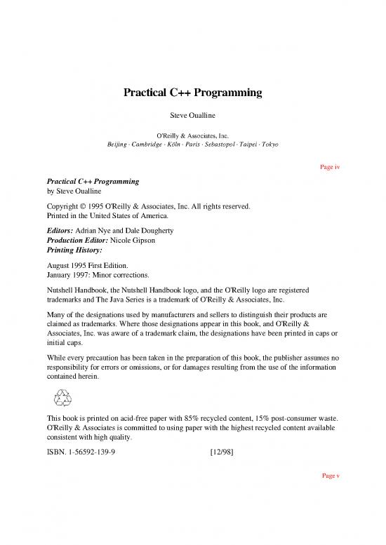picture_O'reilly   Practical C   Programming