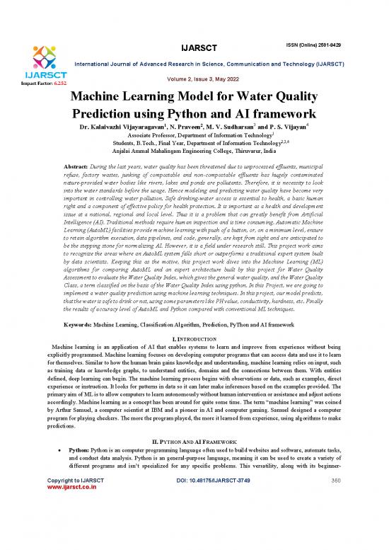 picture Machine Learning Using Python Pdf 183268 | Paper3749