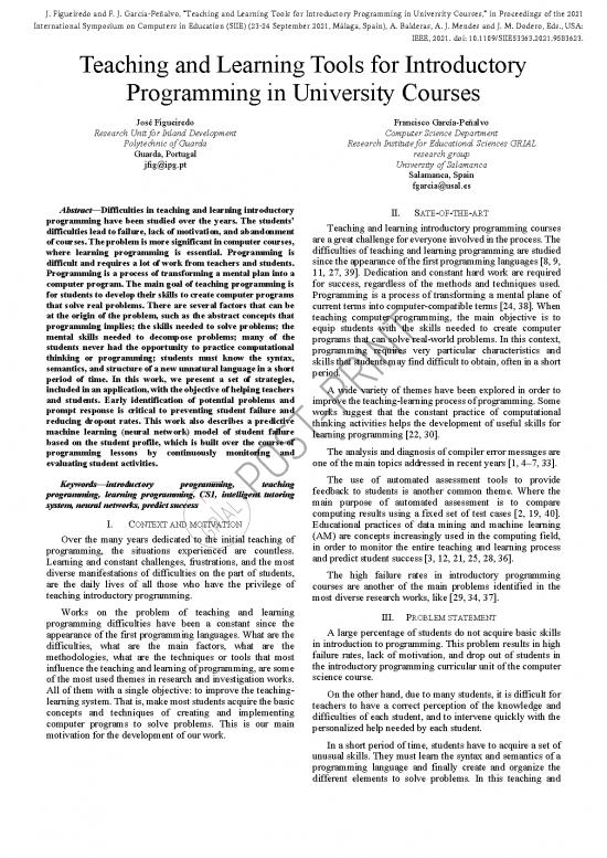 picture Programming Pdf 184099 | Teaching And Learning Postprint