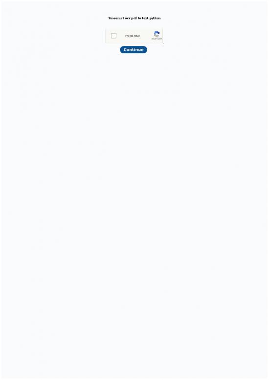 picture Python Pdf 183440 | Tesseract Ocr To Text Python