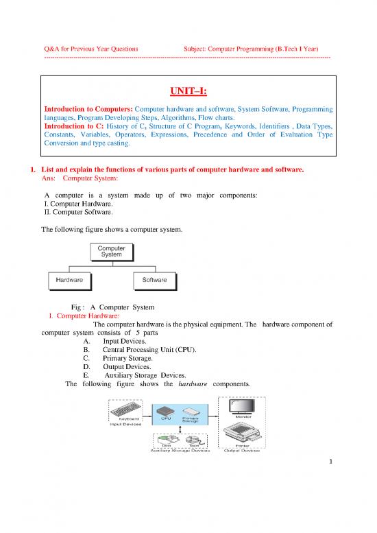 picture Processing Pdf 182872 | Unit I(q&a) Cp