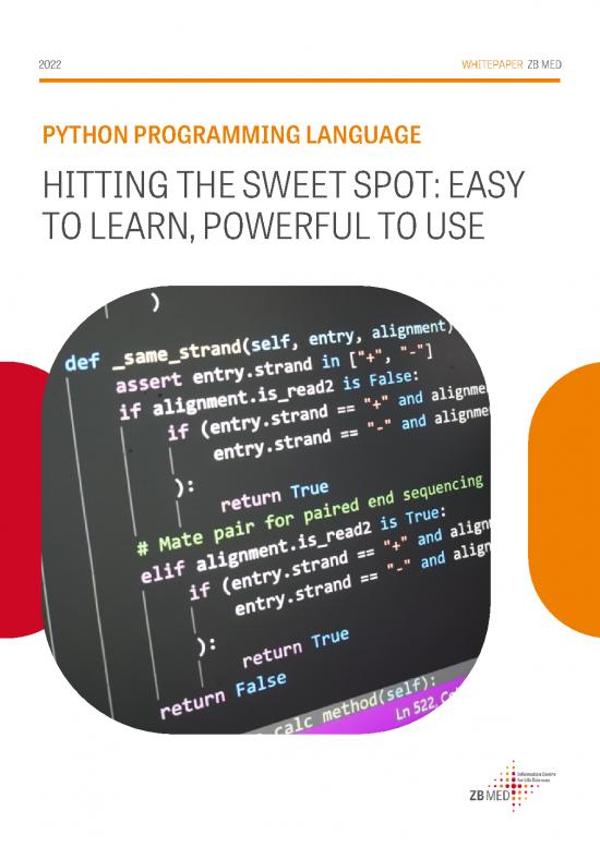 picture_Python Pdf 183018 | Zb Med Whitepaper Python En