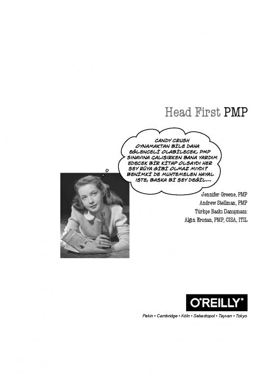 Head First Pdf 184340 Head First Pmp Pmbok5 Ornek Sayfalar
