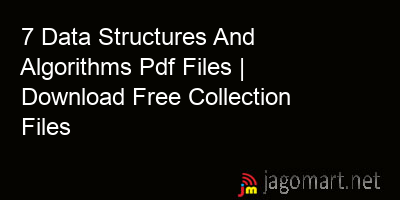 picture 7 Data Structures And Algorithms Pdf Files | Download Free Collection Files