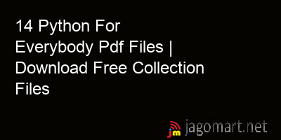 picture 14 Python For Everybody Pdf Files | Download Free Collection Files