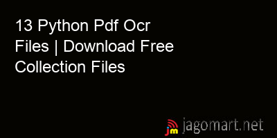 picture 13 Python Pdf Ocr Files | Download Free Collection Files