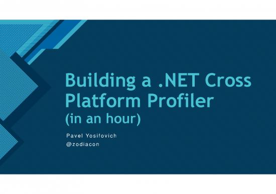 picture_Windows Kernel Programming Pdf 187849 | 100620 757082830 Pavel Yosifovich Writing Anet Core Cross Platform Profiler In An Hour