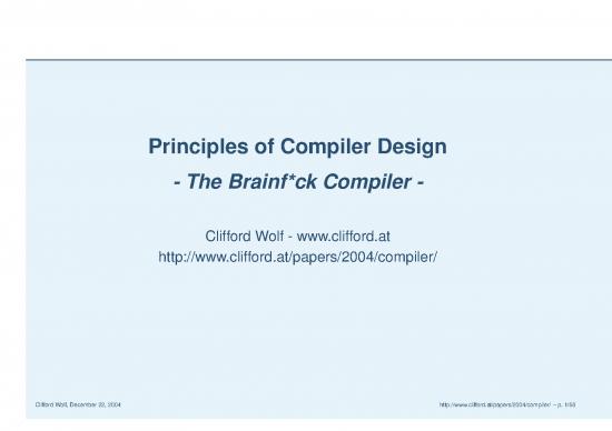 picture1_Principles Of Compiler Design Pdf 186923 | 134 Grundlagen Compilerdesign Slides