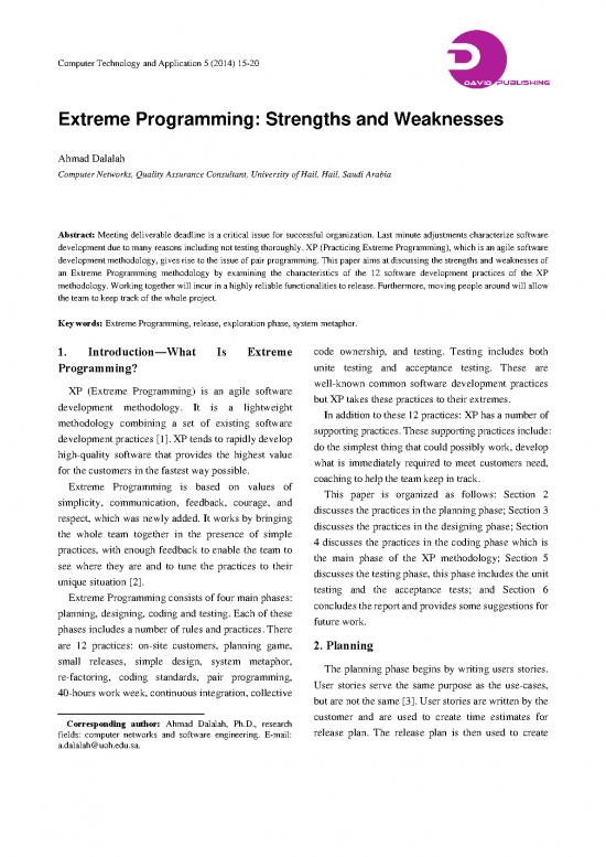 picture1_Extreme Programming Pdf 187756 | 55938a7eab601
