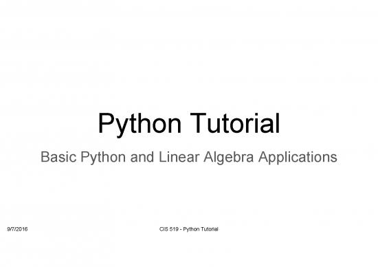 picture_Python Tutorial Pdf 187620 | A Pythontutorial