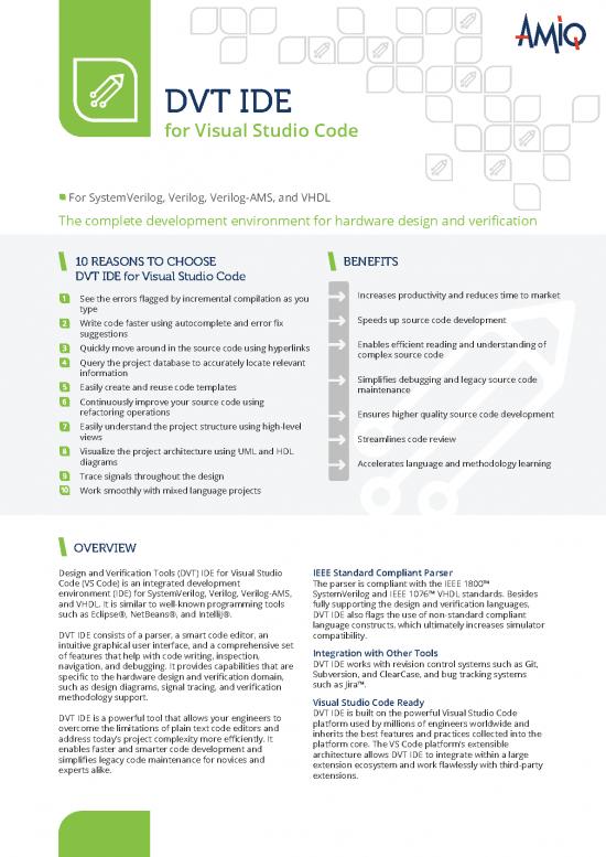 picture Visual Studio Code Pdf 185746 | Amiq Dvt Ide For Vs Code