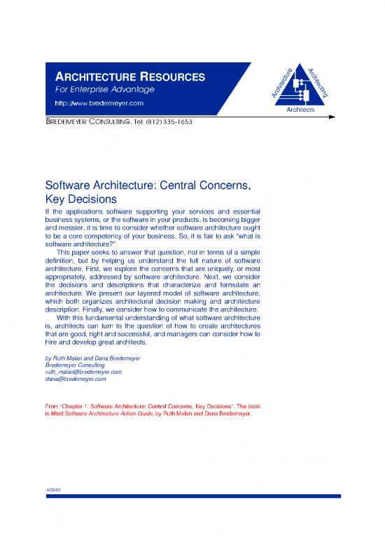 picture Software Architecture Pdf 185697 | Architecturedefinitiopdf