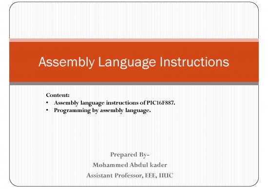 picture1_Assembly Language Pdf 186564 | Assembly Language Instructions