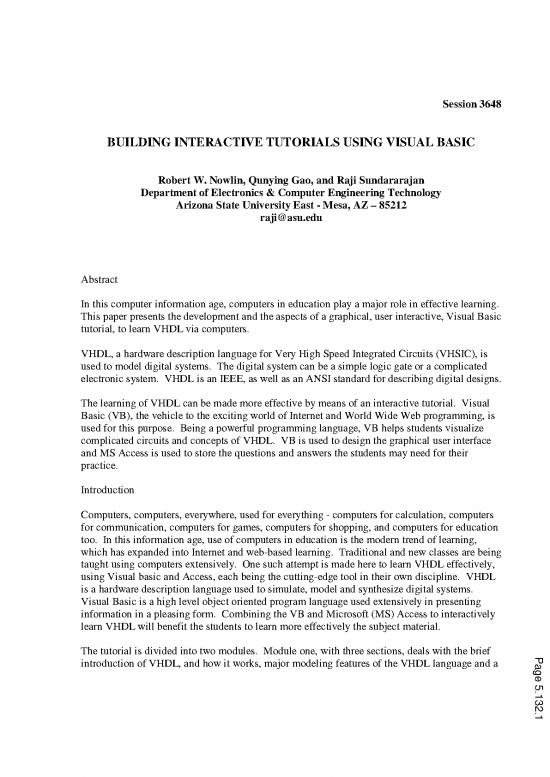 picture1_Programming Pdf 186161 | Building Interactive Tutorials Using Visual Basic