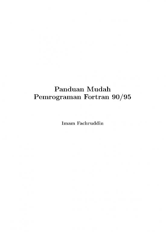 picture1_Fortran Pdf 186523 | Buku Fortran9095 B5 Free