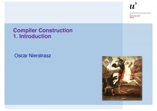 picture Compiler Construction Pdf 187328 | Cc 01 Intro