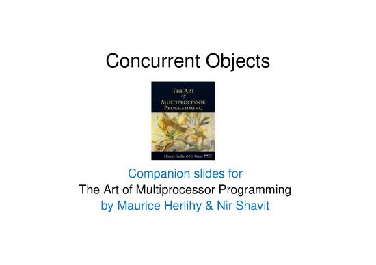 picture The Art Of Multiprocessor Programming Pdf 187692 | Chapter 03