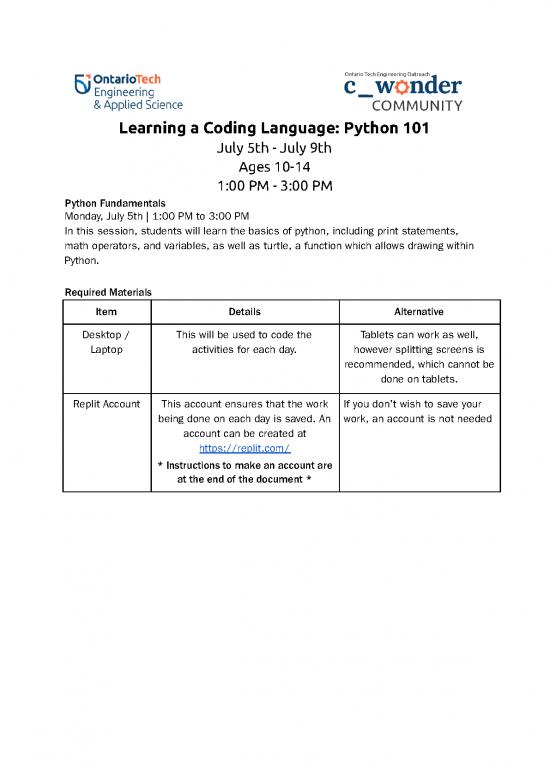 picture1_Python Pdf 185626 | Coding Python 101 Virtual Summer Camp Week1
