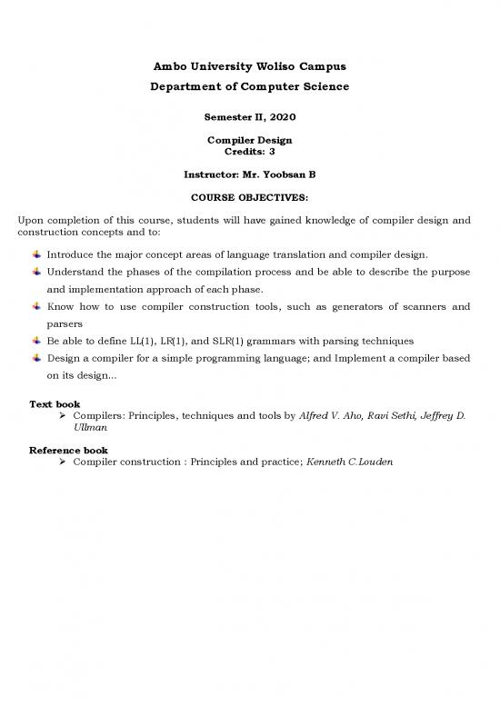 picture_Principles Of Compiler Design Pdf 187221 | Compler Design   Course Outlines