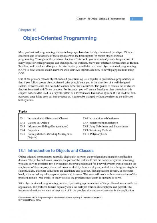 picture Programming Pdf 186326 | Csharp Ch13 Oop Final