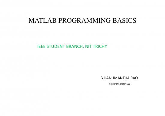picture Programming Pdf 186057 | Day 1 Basics Of Matlab Programming