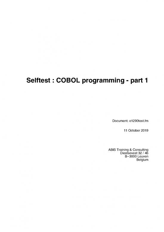 picture Cobol Pdf 187505 | E1290test